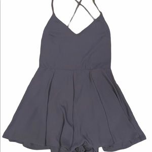 Express romper size S dark blue